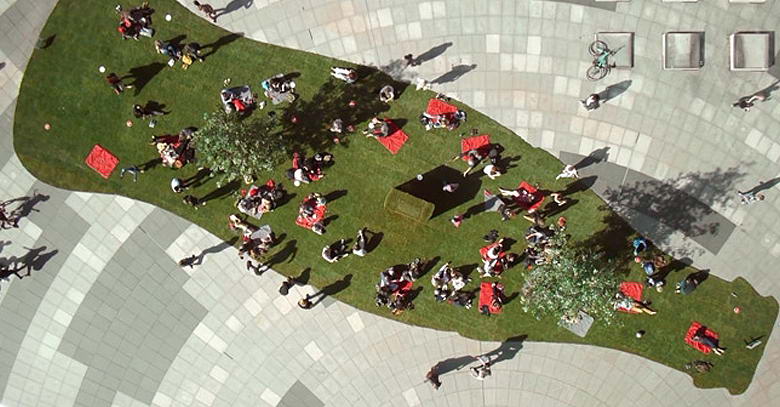 parque pop up en Amsterdam evento Coca Cola 