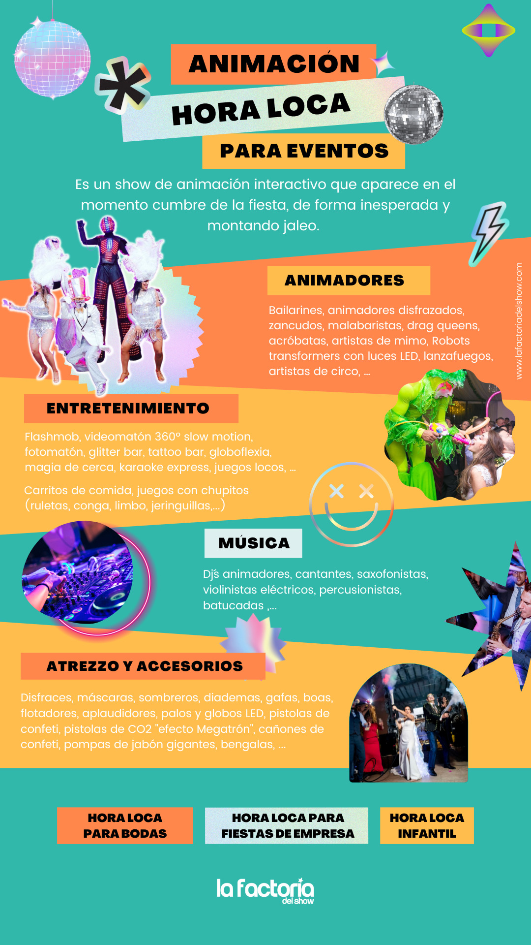 ¿Qué es la hora loca? animación para bodas y eventos