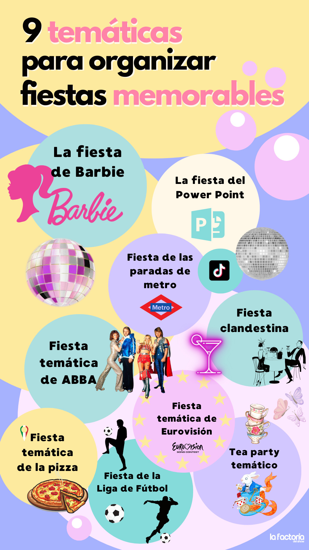 9 ideas para organizar fiestas temáticas memorables