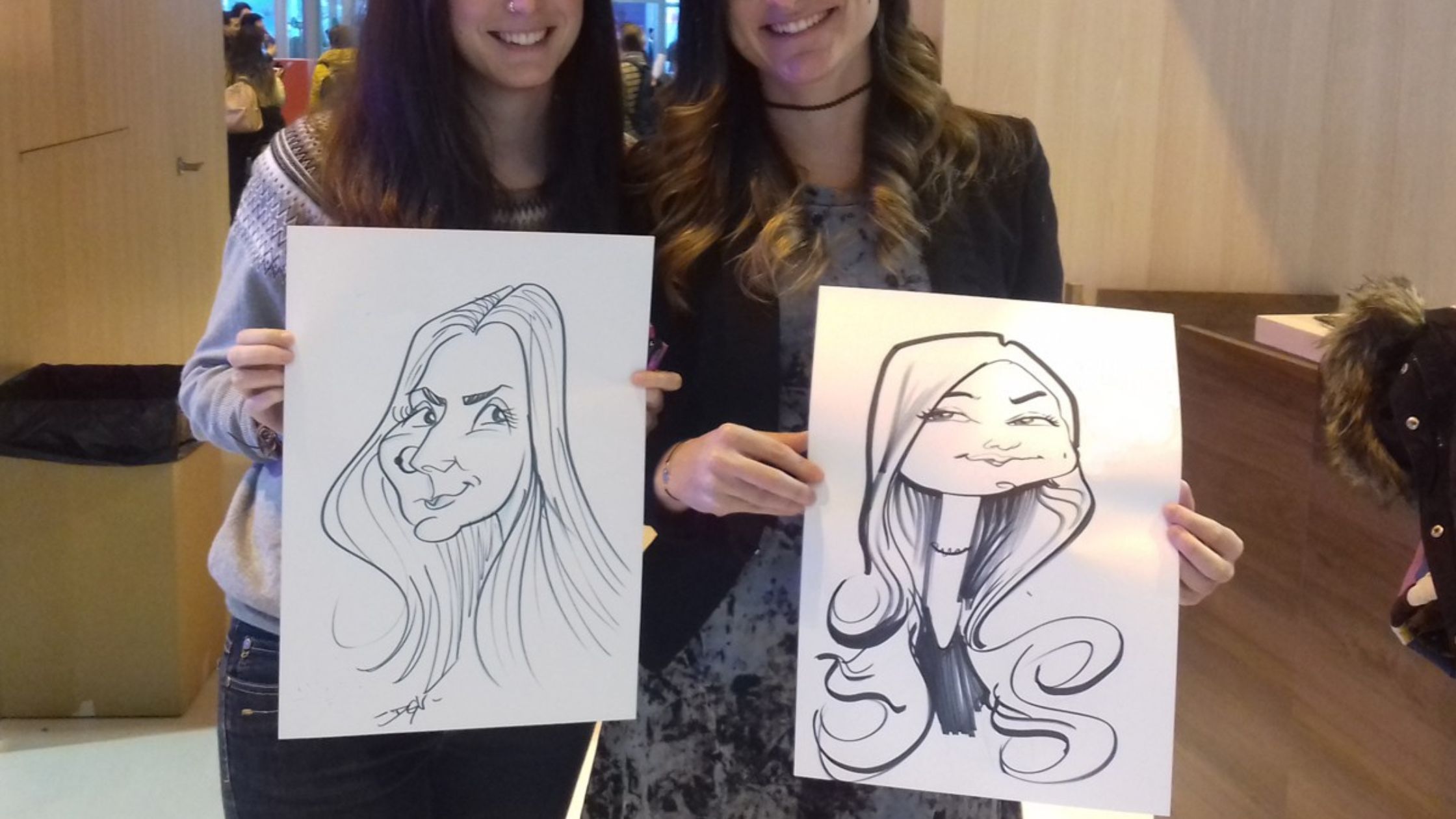 caricaturistas para fiestas 