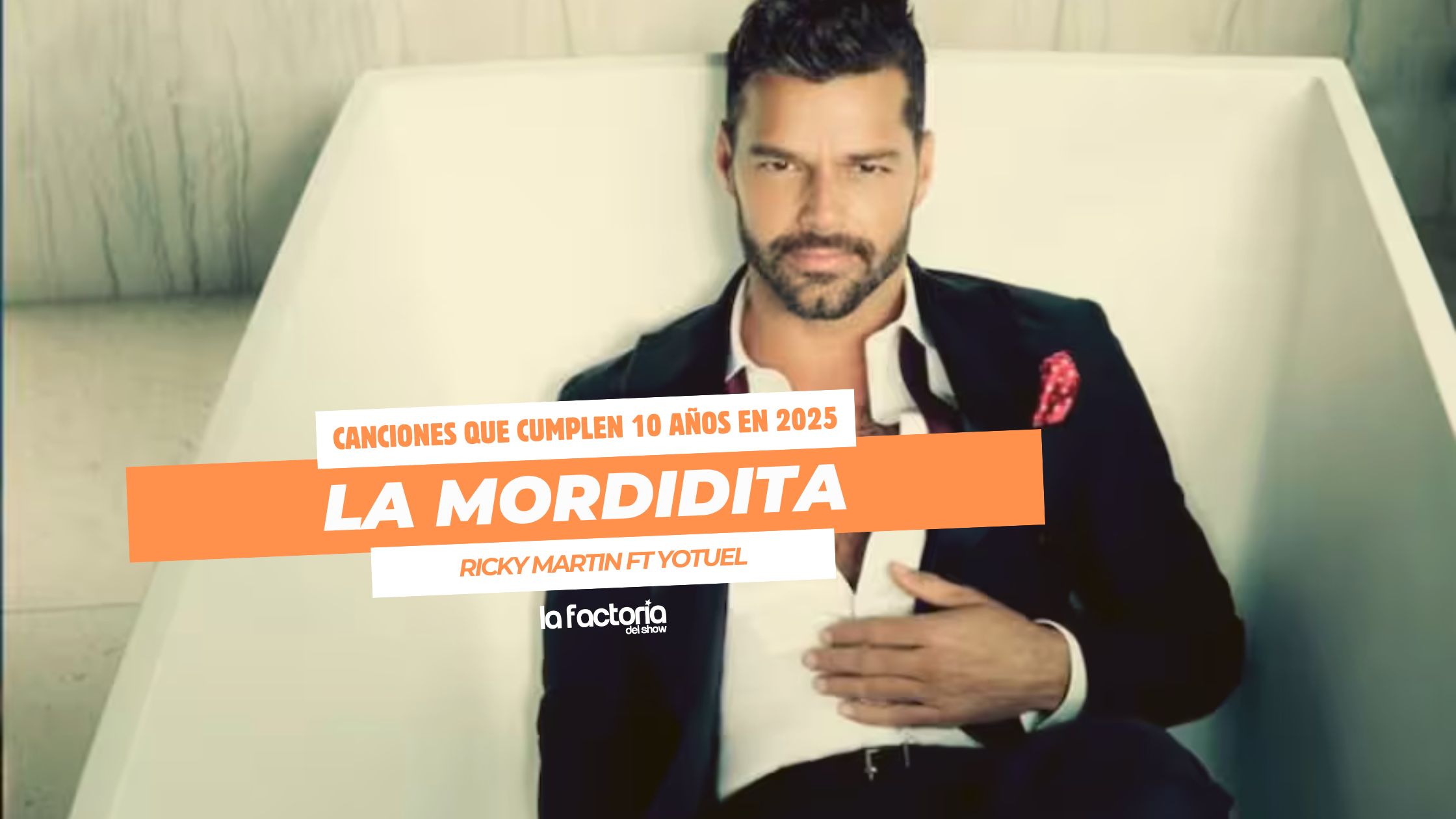 La canción La Mordidita de Ricky Martin cumple 10 años en 2025